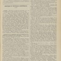 0051 - Page 39 - Intérêts professionnels. Médecin fonctionnaire / Chronique et nouvelles scientifiques (Suite). Guerre / Exercice de la médecine dans les communes frontières de la France et de la Belgique