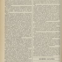 0110 - Page 98 - Sur la persistance de la toux dans la coqueluche. Terminaison de la coqueluche normale. Évolution vers le tic coqueluchoide ; par MM. Lesage... et Collin... / Sociétés savantes. Académie des sciences. (Séance du 9 janvier 1911). Le processus de la caséification dans la tuberculose humaine. MM. P. Chaussé et L. Pissot