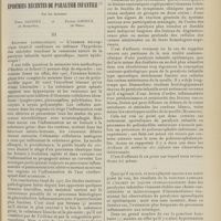 0121 - Page 109 - Revue générale. De l'authenticité des épidémies récentes de paralysie infantile ; par les Docteurs Émile Gaujoux et Eugène Gaujoux... III. Anatomie pathologique