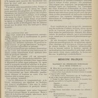 0125 - Page 113 - Revue générale. De l'authenticité des épidémies récentes de paralysie infantile ; par les Docteurs Émile Gaujoux et Eugène Gaujoux... IV. Etiologie. Conclusions / Médecine pratique. Traitement des hémorragies intestinales de la fièvre typhoïde