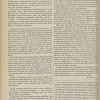 0138 - Page 126 - La pratique de l'immunothérapie antituberculeuse du choix et de l'emploi des différents agents d'immunothérapie : Tuberculines. Sérums. Granulations de Much. Leur signification clinique, par M. le Docteur E.-A. Bossan... (A suivre) / Avis