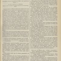 0149 - Page 137 - La pratique de l'immunothérapie antituberculeuse du choix et de l'emploi des différents agents d'immunothérapie : Tuberculines. Sérums. Granulations de Much. Leur signification clinique, par M. le Docteur E.-A. Bossan...