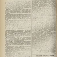 0198 - Page 186 - Notes pour l'internat. Kystes hydatiques du foie. Symptômes. Diagnostic. Traitement. (A suivre) / Bulletin bibliographique