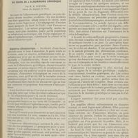 0205 - Page 193 - Revue générale. Des troubles oculaires au cours de l'albuminurie gravidique ; par M. R. Burnier... I. Amaurose albuminurique