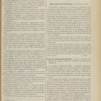 0213 - Page 201 - Pratique médicale. Les idées nouvelles sur la physiologie pathologique et le traitement de la constipation et de l'entérocolite muco-membraneuse / Livres nouveaux. L'État mental des hystériques, par Pierre Janet. [P. Camus] / Précis de consultations médicales, par X. Arnozan... [A. Gaullieur l'Hardy]