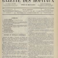 0261 - Page 249 - Sommaire / Chronique et nouvelles scientifiques. Hôpitaux de Paris / Guerre / Les étudiants en chirurgie dentaire / La peste / Nécrologie / Rectification / Fondation Pierre Budin