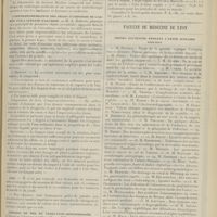 0295 - Page 283 - Chronique et nouvelles scientifiques. Radiologie médicale / L'imperméabilisation des draps d'uniforme de l'armée par l'acétate d'alumine / Avis / Chemins de fer de Paris-Lyon-Méditerranée / Faculté de médecine de Lyon. Thèses soutenues pendant l'année scolaire 1910-1911