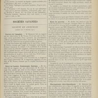0301 - Page 289 - Revue générale. Le liquide céphalo-rachidien dans les maladies mentales ; par MM. J. Roubinovitch... et H. Paillard. VI. Epilepsie / Sociétés savantes. Société de chirurgie. (Séance du 15 février 1911). Fracture de l'omoplate. M. Morestin, sur une observation de M. Tesson / Calcul de l'uretère. Uretérotomie. Guérison. M. Legueu, sur une observation de M. Luys / Rupture du pénis. M. Legueu fait un second rapport sur un cas cité par M. Abbadatros / Kyste du pancréas. M. Quénu / Pharyngotomie rétro-thyroïdienne. M. Sébileau