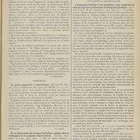 0303 - Page 291 - Analyses. Médecine. L'indice respiratoire dans l'emphysème pulmonaire. (Docteur E. Hirtz, Leçon clinique...). [L. Babonneix] / Chirurgie. Le goitre congénital ; 6 observations. (Edward W. Mooney. Arch. of Pediatrics...). [M. Lance] / De la tuberculose des trompes de Fallope comme facteur étiologique de la grossesse extra-utérine. (Taylor. Amer. journ. of surg...). [F. Gardner] / Oto-rhino-laryngologie. L'examen de l'oreille et des premières voies respiratoires chez les aspirants pilotes pour la navigation aérienne. (Arch. ital. di Otol., Rinol. e Laryngol...). [A. Gaullieur l'Hardy]