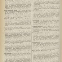 0306 - Page 294 - Articles originaux des principales publications françaises et étrangères. Deutsche medizinische Wochenschrift / Journal de médecine interne / Journal des praticiens / Journal des sciences médicales de Lille / Journal français de médecine / Journal médical de Bruxelles / Lyon chirurgical / Lyon médical / Marseille médical / Medizinische Blätter / Montpellier médical / Nord médical / Normandie médicale / Union médicale et scientifique du Nord-Est / Semaine gynécologique / Semaine médicale / Wiener klinische Wochenschrift