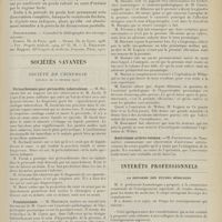 0353 - Page 341 - Revue générale. Les bradycardies ; par M. Maisons... IX. Traitement / Sociétés savantes. Société de chirurgie. (Séance du 22 février 1911). Péricardotomie pour péricardite tuberculeuse. M. Rochard, sur une observation de M. Jacob / Prostatectomie. M. Hartmann, sur un travail de M. Cunéo / Anévrismes artério-veineux. M. Fontoynont... / Intérêts professionnels. La réforme des études médicales