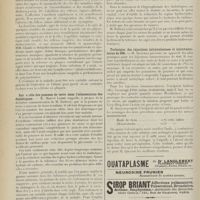 0370 - Page 358 - Sociétés savantes. Société médicale des hôpitaux. (Séance du 24 février 1911). Ataxie aiguë. MM. Claude et H. Schaeffer / Sur le rôle des pommes de terre dans l'alimentation des diabétiques. M. Marcel Labbé / Technique des injections intraveineuses et intravasculaires de 606. M. Queyrat