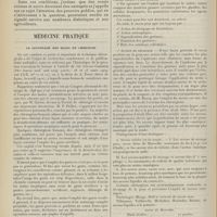 0414 - Page 402 - Le Soja dans l'alimentation des diabétiques ; par M. J. Le Goff... / Médecine pratique. Le savonnage des mains en chirurgie. [M. Lance]