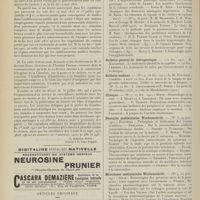 0418 - Page 406 - Jurisprudence. Hospices et congrégations religieuses. - Service sanitaire des gares frontières [R. Marcel Petit] / Articles originaux des principales publications françaises et étrangères. Archives de médecine navale / Boston medical and surgical journal / Bulletin général de thérapeutique / Bulletin médical / Clinique / Deutsche medizinische Wochenschrift / Münchener medizinische Wochenschrift