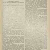 0425 - Page 413 - La percussion des épines iliaques antéro-supérieures comme signe de diagnostic dans les affections abdominales sous-ombilicales, par M. P. Dionis du séjour...