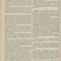 0492 - Page 480 - Revue générale. Les ulcères du duodénum ; par M. T. Ferran... IX. Diagnostic / X. Traitement