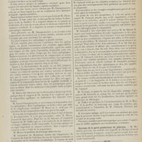 0527 - Page 515 - Sociétés savantes. Société de chirurgie. (Séance du 15 mars 1911). Trépanation décompressive. M. Lucas-Championnière / Sarcome de la paroi postérieure du pharynx. M. Morestin / Société de biologie. (Séance du 18 mars 1911). L'hémolyse splénique dans l'intoxication par la toluylène-diamine. MM. A. Gilbert et E. Chabrol