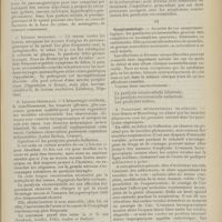 0583 - Page 571 - Revue générale. Les paralysies récurrentielles ; par MM. Maurice Brémond et Dor... II. Etiologie. Pathogénie / III. Symptomatologie