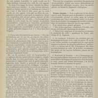 0584 - Page 572 - Revue générale. Les paralysies récurrentielles ; par MM. Maurice Brémond et Dor... III. Symptomatologie / IV. Formes cliniques