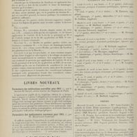 0590 - Page 578 - Intérêts professionnels. Médecin condamné à Caen pour avoir exercé illégalement la pharmacie / Livres nouveaux. Formulaire des médications nouvelles pour 1911, par le Docteur H. Gillet... / Formulaire des médicaments nouveaux pour 1911, par H. Bocquillon-Limousin. [A. Gaullieur l'Hardy] / Actes de la Faculté de médecine de Paris du 24 au 29 avril 1911. Examens de doctorat / Thèses
