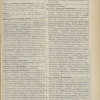 0611 - Page 599 - Articles originaux des principales publications françaises et étrangères. Archives des maladies de l'appareil digestif / Biologica / Boston medical and surgical Journal / Bulletin général de thérapeutique / Centralblatt für innere Medizin / Deutsche medizinische Wochenschrift / Medizinische Blätter / Münchener medizinische Wochenschrift / Wiener klinische Wochenschrift