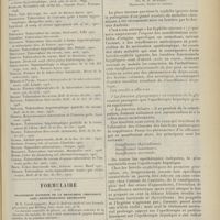 0637 - Page 625 - Revue générale. Tuberculose intestinale ; par M. Jean Pellot... X. Traitement. - Médical / Formulaire. Traitement externe de la bronchite chronique avec expectoration abondante / Pratique médicale. De l'opothérapie, et en particulier de l'opothérapie hépatique, dans le traitement de l'hérédosyphilis ; par M. R. Huerre...