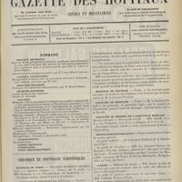 0641 - Page 629 - Sommaire / Chronique et nouvelles scientifiques. Hôpitaux de Paris / Hôpitaux de Province / Facultés de médecine / Concours de médecin de l'assistance médicale / Distinctions honorifiques / Guerre / Augmentation du nombre des médecins militaires