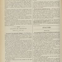 0650 - Page 638 - Sociétés savantes. Société médicale des hôpitaux. (Séance du 7 avril 1911). De la péritonite aiguë au cours des cirrhoses alcooliques du foie. MM. Marcel Garnier et Jean Pignot / Société de chirurgie. (Séance du 5 avril 1911). Traitement des péritonites diffuses. M. Walther, sur la communication de M. de Lafourcade / De la trépanation décompressive. M. Auvray, sur l'observation de M. Robineau / Fistule latérale congénitale du cou. M. Broca, sur une observation de M. Alivazatos... / Analyses. Médecine. Sur la question de l'ubiquité des bacilles paratyphiques B. (P. Schmidt. Münch. med. Woch...)