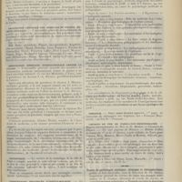 0675 - Page 663 - Chronique et nouvelles scientifiques. XIIe Congrès français de médecine / Asiles d'aliénés / Association générale des médecins de France. Société centrale / Association médicale internationale contre la guerre / Statistique / Conférences pratiques d'ophtalmologie / École de psychologie / Erratum / Chemins de fer de Paris-Lyon-Méditerranée