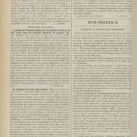 0700 - Page 688 - Analyses. Médecine. Le pancréas dans le diabète pancréatique. (Gellé. Bull de la Soc. Anat...). [L. Alquier] / Médecine infantile. A propos de l'emploi combiné de la bouillie de malt et du lait caillé dans les troubles digestifs du premier âge. (E. Terrien. Arch. des mal. de l'ap. dig. et de la nutrit...). [L. Babonneix] / La radiologie du coeur chez l'enfant. (Visco. La Pediatria...). [A. Gaullieur l'Hardy] / Neurologie. Un cas d'amyotrophie myélogène progressive. (A. Guccione. Riv. di patol. nerv. e mentale...). [L. Alquier] / Jurisprudence. Cliniques et associations religieuses. [R. Marcel Petit]