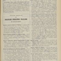 0723 - Page 711 - Chronique et nouvelles scientifiques. Statistique / Société de l'internat des hôpitaux de Paris / Nécrologie / Articles originaux des principales publications françaises et étrangères. Académie royale de médecine de Belgique / Annales d'hygiène publique et de médecine légale / Archives d'électricité médicale expérimentales et cliniques / Archives de médecine et de pharmacie militaires / Archives internationales de neurologie / Boston medical and surgical Journal / Bulletin médical / Bulletin médical de l'Algérie / Journal médical français / Revue neurologique