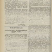 0734 - Page 722 - Jurisprudence. Le duel et le secret médical. [R. Marcel Petit] / Pratique médicale. Quelques applications du vioforme en vénéréologie. Crayons au vioforme ; par M. R. Pélissier...