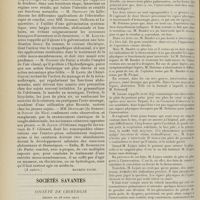 0764 - Page 752 - IIIe Congrès de physiothérapie des médecins de langue française. [Paris, 18-20 avril 1911]. Scoliose. (A suivre) / Sociétés savantes. Société de chirurgie. (Séance du 26 avril 1911). Traitement chirurgical des plaies de poitrine. M. Delorme