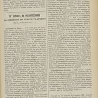 0777 - Page 765 - L'électrocoagulation ; par M. Foveau de Courmelles / IIIe Congrès de physiothérapie des médecins de langue française. [Paris, 18-20 avril 1911]. Traitement du lupus / Traitement des fibromes utérins. M. Bralant..., enseignement de M. Stapfer... / Communications diverses
