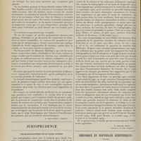 0780 - Page 768 - Actualités. La variole blanche. [A. Gaullieur l'Hardy] / Jurisprudence. Les radiographies et le tarif Dubief. [R. Marcel Petit] / Chronique et nouvelles scientifiques (Suite). Marine