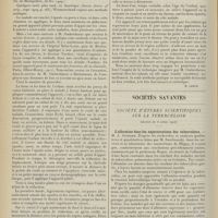 0828 - Page 816 - Médecine pratique. Le traitement des fractures de la clavicule chez l'enfant. [M. Lance] / Sociétés savantes. Société d'études scientifiques sur la tuberculose. (Séance du 6 avril 1911). L'albumine dans les expectorations des tuberculeux. M. J. Guinard, d'après les recherches et analyses faites par M. Smolizanski