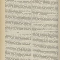0854 - Page 842 - Revue générale. Le spina bifida ; par MM. Albert Mouchet... et O. Pizon... VI. Pathogénie / VII. Symptomatologie
