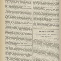 0874 - Page 862 - Phlegmon ligneux de la cuisse. Complication tardive d'une kélotomie pour hernie crurale étranglée ; par MM. Worms... et Hamant... / Sociétés savantes. Société médicale des hôpitaux. (Séance du 12 mai 1911). Cyphose traumatique avec crises de dyspnée. MM. Achard et Flandin