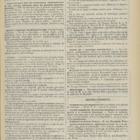 0899 - Page 887 - Chroniques et nouvelles scientifiques. Hôpital Trousseau / Cours pratique sur les affections chirurgicales du nez, larynx, oreilles, sinus et broncho-oesophagoscopie / Hôpital maritime de Berck-sur-mer / Congrès / Comité du « souvenir Bourneville » / Nécrologie / Renseignements