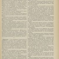0905 - Page 893 - Revue générale. Les épithéliomas kystiques de la glande mammaire ; par M. F. Jacoulet... III. Etude clinique / IV. Evolution et pronostic / V. Diagnostic