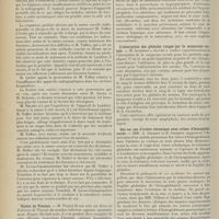 0908 - Page 896 - Sociétés savantes. Société de chirurgie. (Séance du 17 mai 1911). Traitement des fractures. M. Tuffier / Ulcère de Vincent. M. Picqué / Election / Société de biologie. (Séance du 13 mai 1911). Surrénalite scléreuse avec adénomes. M. A. Sézary / L'absorption des globules rouges par la muqueuse rectale. M. Jacobson / Sur un cas d'ictère chronique avec crises d'hémoglobinurie. MM. A. Gilbert et E. Chabrol / Les grandes lois directrices de la physiologie rénale chirurgicale. M. Cathelin