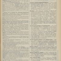0931 - Page 919 - Chronique et nouvelles scientifiques. Guerre / Banquet de la société des médecins inspecteurs des Écoles / La ligue des familles nombreuses / Articles originaux des principales publications françaises et étrangères. Académie royale de médecine de Belgique / Aesculape / Annales de dermatologie et de syphiligraphie / Annales d'hygiène publique et de médecine légale / Bulletin médical / Bulletin médical de l'Algérie / Echo médical du Nord / Encéphale