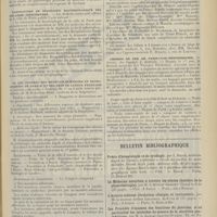 0947 - Page 935 - Chronique et nouvelles scientifiques. Ministère des travaux publics / Muséum d'histoire naturelle / Laboratoire de diagnostic bactériologique des maladies infectieuses / Le XXIe Congrès des médecins aliénistes et neurologistes de France et des pays de langue française / L'orchestre médical / Chemins de fer de Paris-Lyon-Méditerranée / Bulletin bibliographique