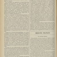 0952 - Page 940 - Traitement des fractures de la jambe par l'appareil de Raoult-Deslongchamps modifié ; par M. Moty... / Médecine pratique. Le langage musical. [Paul Camus]