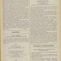 0955 - Page 943 - Analyses. Thérapeutique. Considérations générales relatives au salvarsan ou 606 d'Ehrlich. (M. G. Bardet. Nouveaux remèdes...). [L. Gayard] / Variétés. Un menu original. Nouveaux modes de préparation du soja / Intérêts professionnels. Cours d'instruction du service de santé en campagne (1911)