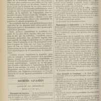 0986 - Page 974 - Revue générale. Les systèmes nerveux sympathique & autonome dans la vie végétative. Étude de physiologie clinique ; par Jean Gautrelet... / Sociétés savantes. Société de chirurgie. (Séance du 31 mai 1911). Traitement des fractures. M. Quénu / Néphrectomie et néphrotomie. M. Pousson... / Corps étrangers de l'oesophage. M. Brin...