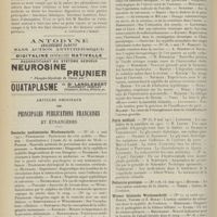 0990 - Page 978 - Livres nouveaux. Les fonctions digestives, par le Docteur E. Bardier... [A. Gaullieur l'Hardy] / Articles originaux des principales publications françaises et étrangères. Deutsche medizinische Wochenschrift / Journal médical de Bruxelles / Münchener medizinische Wochenschrift / Paris médical / Pédiatrie pratique / Wiener klinische Wochenschrift