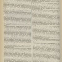 1004 - Page 992 - Sociétés savantes. Société d'études scientifiques sur la tuberculose. (Séance du 11 mai 1911). Recherches expérimentales sur la pathogénie des foyers tuberculeux secondaires du poumon. MM. Fernand Bezançon et Braun / Sur le follicule tuberculeux et sa signification. M. Gougerot / Gerçures des mains