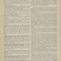 1161 - Page 1149 - Sociétés savantes. Société de biologie. (Séance du 24 juin 1911). L'étiologie du pemphigus aigu infectieux. MM. Levaditi et Landsteiner / Dégénérescence des hématies. M. Emile Feuillié / Influence de la voie d'entrée sur les effets des médicaments. M. Lépine / Essais de reproduction de la lèpre chez le chimpanzé et les singes inférieurs. MM. Nicolle et Blaizot / Quelques réactions données par le réactif à la benzidine acétique avec ou sans addition d'eau oxygénée. M. Sartory / Sur la présence de traces de cholestérine dans les urines normales. M. Gérard / Effets des inhalations de poussière de silice sur des animaux à lésion pulmonaire aiguë. MM. Bulliard et Gaudon / Sur le virus de la fièvre récurrente observée à Alger en 1910. M. Lemaire / Actualités. La Faculté de médecine française de Beyrouth