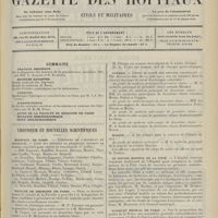 1165 - Page 1153 - Sommaire / Chronique et nouvelles scientifiques. Hôpitaux de Paris / Faculté de médecine de Paris / Facultés de médecine / Guerre / Marine / Le nouvel Hôpital de la Pitié / Syndicat médical de Paris / Renseignements